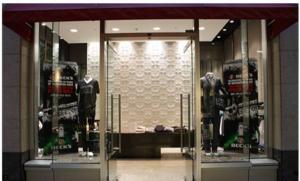 BRENT WILSON: Store features capsule range to remember Berlin wall.